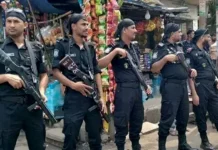 ‘জুলাই শহীদ দিবস’ ঘিরে সারা দেশে জোরদার নিরাপত্তা, সতর্ক অবস্থানে আইনশৃঙ্খলা বাহিনী ‘জুলাই শহীদ দিবস’ ঘিরে সারা দেশে জোরদার নিরাপত্তা, সতর্ক অবস্থানে আইনশৃঙ্খলা বাহিনী