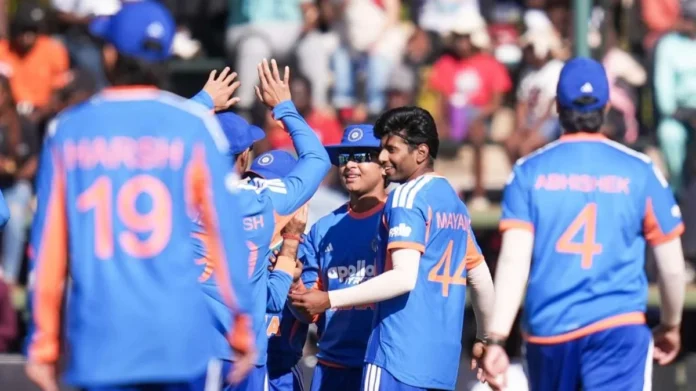 জিম্বাবুয়েকে হোয়াইটওয়াশ করে টি-টোয়েন্টি সিরিজ জিতল ভারত