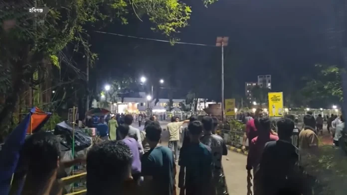 হবিগঞ্জে ১৪৪ ধারা জারি, এনসিপি-বিএনপি সংঘর্ষের পর উত্তেজনা চরমে
