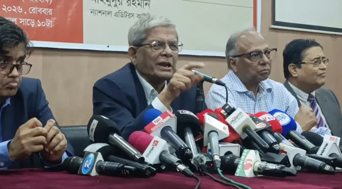 mirza জুলাই সনদ নিয়ে বিভ্রান্তি সৃষ্টি করা হচ্ছে: মির্জা ফখরুল