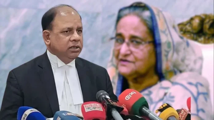 ‘দেশে ফিরলেই গ্রেপ্তার হবেন শেখ হাসিনা, সরাসরি আত্মসমর্পণের সুযোগ নেই’