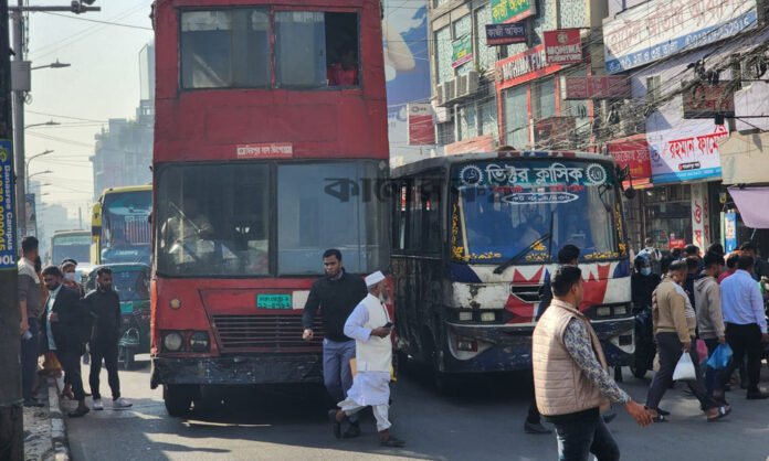 rout ঢাকায় বাস রুট কমছে, এক রুটে চলবে এক অপারেটরের বাস