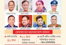 শাপলা চত্বর গণহত্যা মামলা: শেখ হাসিনাসহ ৩১ জনের বিরুদ্ধে গ্রেপ্তারি পরোয়ানা শাপলা চত্বর মামলা: শেখ হাসিনাসহ ৩১ জনের বিরুদ্ধে গ্রেপ্তারি পরোয়ানা