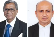 বাংলাদেশ গণতান্ত্রিক আইনজীবী সমিতির সভাপতি সুব্রত চৌধুরী, সম্পাদক হাসান তারিক