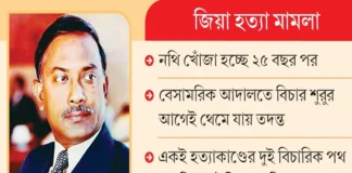 জিয়াউর রহমান হত্যা: একই হত্যাকাণ্ড, দুই বিচারিক পথ—মোজাফফর গ্রেপ্তারে নতুন আলোচনা জিয়াউর রহমান হত্যা: একই হত্যাকাণ্ড, দুই বিচারিক পথ—মোজাফফর গ্রেপ্তারে নতুন আলোচনা