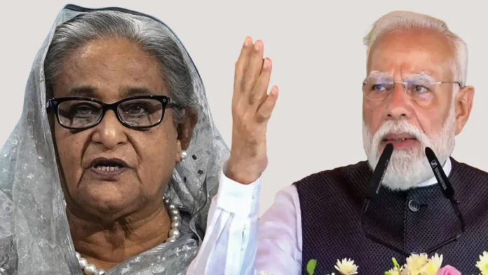 ভারতে অবস্থানরত শেখ হাসিনাকে নিয়ে ভারতের পররাষ্ট্র মন্ত্রণালয়ের অবস্থান।