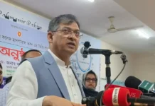 ‘কিসের হাসিনা? কোথায় বক্তব্য দিয়েছে?’—প্রশ্ন স্বরাষ্ট্রমন্ত্রীর আহমদের শেখ হাসিনাকে নিয়ে স্বরাষ্ট্রমন্ত্রী: ‘কিসের হাসিনা? কোথায় বক্তব্য দিয়েছে?’