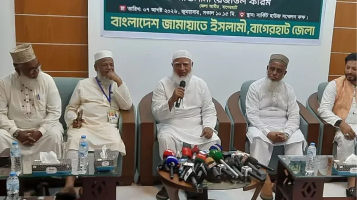 শেখ হাসিনাকে সরকার কেন ফিরিয়ে আনছে না—প্রশ্ন জামায়াত আমির শফিকুর রহমানের