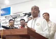 হাসিনা গণহত্যার দায়ে দেশে ফিরে কারাগারে যাবেন: আইনমন্ত্রী হাসিনা গণহত্যার দায়ে দেশে ফিরে কারাগারে যাবেন: আইনমন্ত্রী