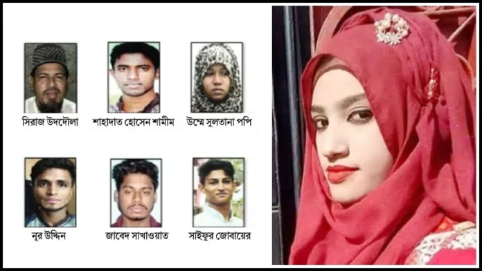 নুসরাত হত্যা মামলায় ২ জনের মৃত্যুদণ্ড বহাল, খালাস ১০
