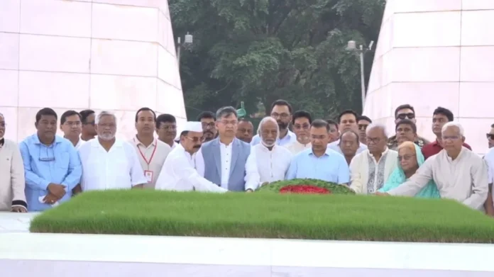 বিএনপির ৪৮তম প্রতিষ্ঠাবার্ষিকী: জিয়া ও খালেদা জিয়ার সমাধিতে শ্রদ্ধা