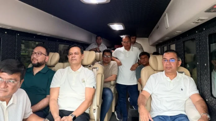 প্রধানমন্ত্রী হিসেবে প্রথমবার ফেনী সফরে তারেক রহমান